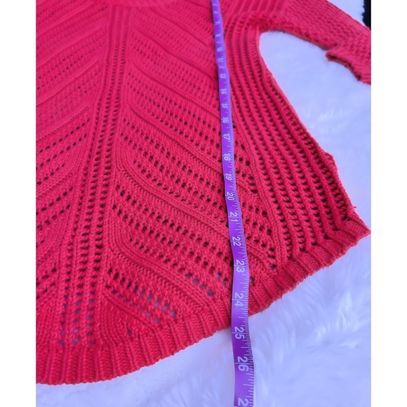 Moving sale! Cables Pointelle Sweater Tunic Banana Republic Small Excellent Cond - Picture 6 of 10